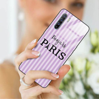 Etui Oppo A91 / RENO 3, ST_BONJOUR_PARIS-201 Wzory - FunnyCase