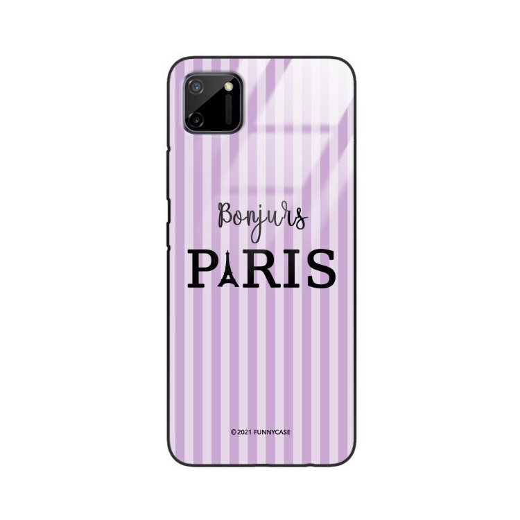 Etui Realme REALME C11, ST_BONJOUR_PARIS-201 Wzory - FunnyCase