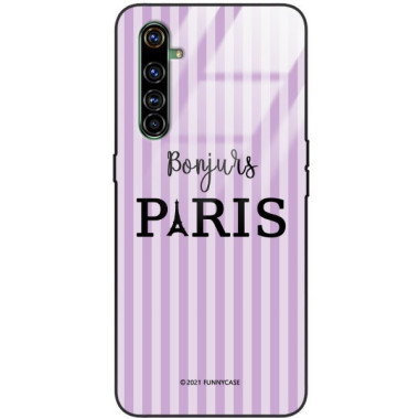 Etui Realme X50 PRO, ST_BONJOUR_PARIS-201 Wzory - FunnyCase