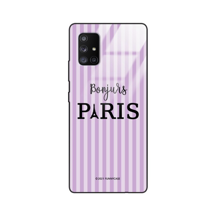 Etui Samsung GALAXY A71 5G, ST_BONJOUR_PARIS-201 Wzory - FunnyCase