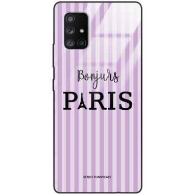 Etui Samsung GALAXY A71 5G, ST_BONJOUR_PARIS-201 Wzory - FunnyCase