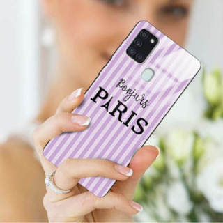 Etui Samsung GALAXY A21S, ST_BONJOUR_PARIS-201 Wzory - FunnyCase