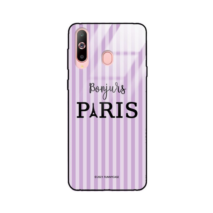 Etui Samsung GALAXY A60, ST_BONJOUR_PARIS-201 Wzory - FunnyCase