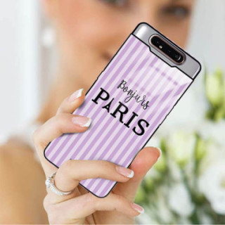 Etui Samsung GALAXY A80, ST_BONJOUR_PARIS-201 Wzory - FunnyCase