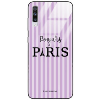 Etui Samsung GALAXY A70, ST_BONJOUR_PARIS-201 Wzory - FunnyCase