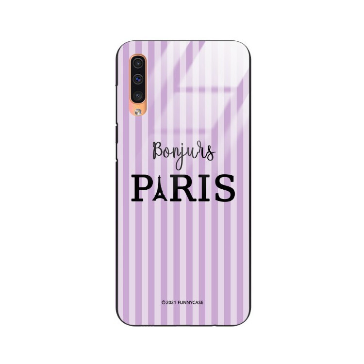 Etui Samsung GALAXY A50 / A30S / A50S, ST_BONJOUR_PARIS-201 Wzory - FunnyCase