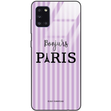 Etui Samsung GALAXY A31, ST_BONJOUR_PARIS-201 Wzory - FunnyCase