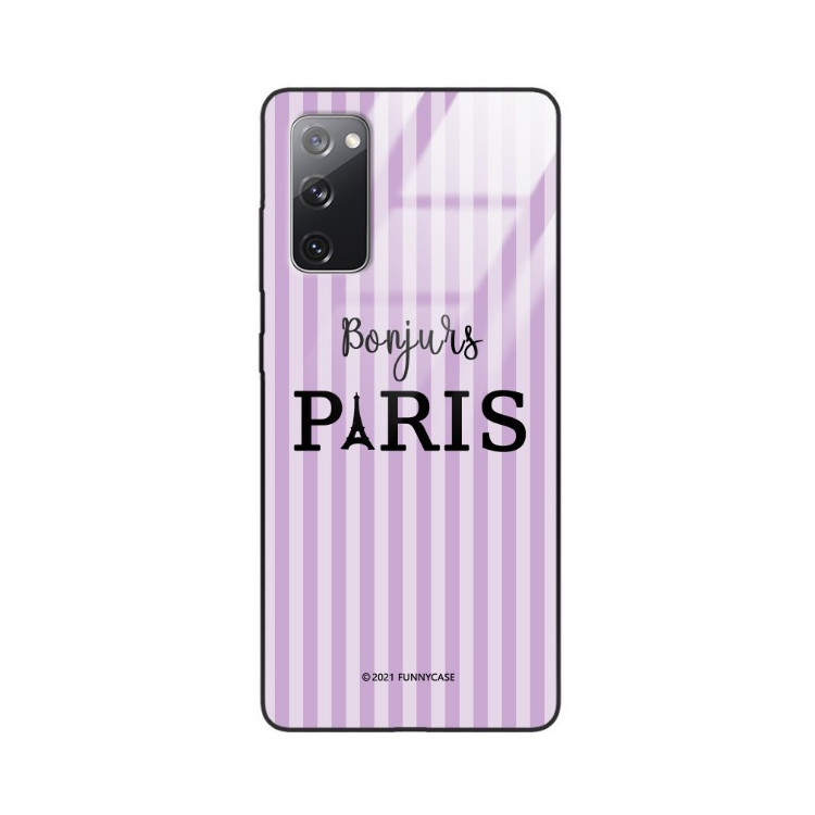 Etui Samsung GALAXY S20FE / S20 LITE, ST_BONJOUR_PARIS-201 Wzory - FunnyCase