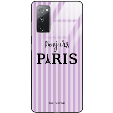 Etui Samsung GALAXY S20FE / S20 LITE, ST_BONJOUR_PARIS-201 Wzory - FunnyCase