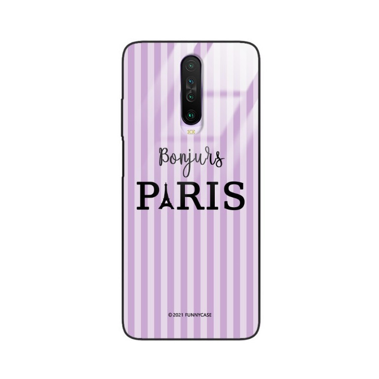 Etui Xiaomi REDMI K30, ST_BONJOUR_PARIS-201 Wzory - FunnyCase