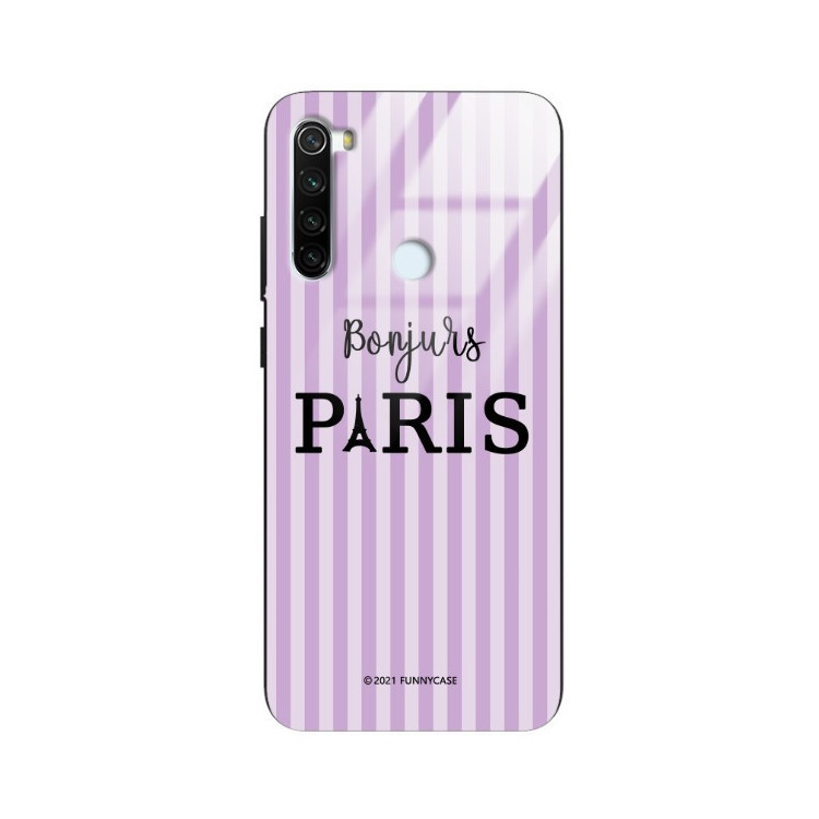 Etui Xiaomi REDMI NOTE 8T, ST_BONJOUR_PARIS-201 Wzory - FunnyCase