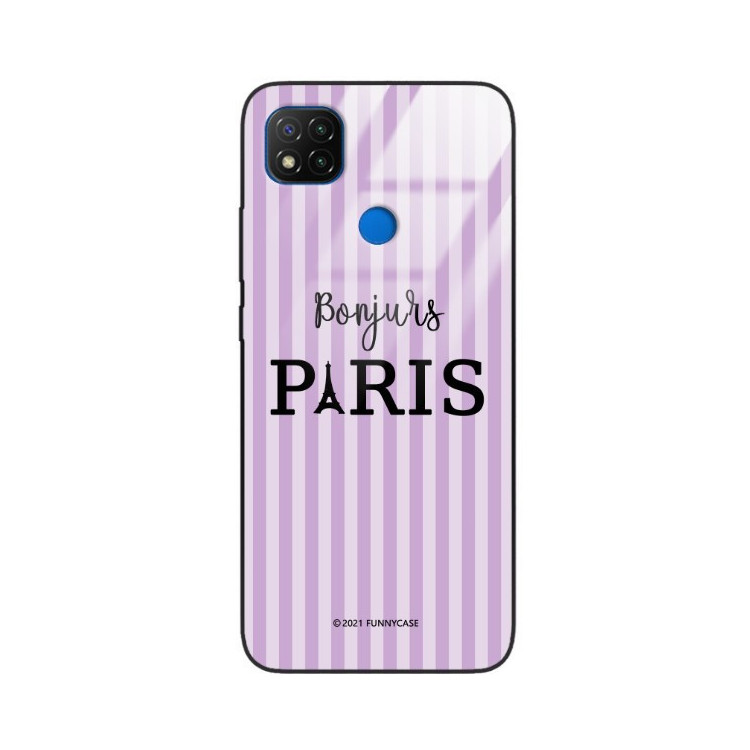 Etui Xiaomi REDMI 9C, ST_BONJOUR_PARIS-201 Wzory - FunnyCase