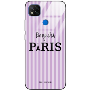 Etui Xiaomi REDMI 9C, ST_BONJOUR_PARIS-201 Wzory - FunnyCase