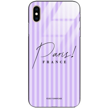 Etui Apple IPHONE XS MAX, ST_BONJOUR_PARIS-202 Wzory - FunnyCase