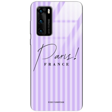 Etui Huawei P40, ST_BONJOUR_PARIS-202 Wzory - FunnyCase