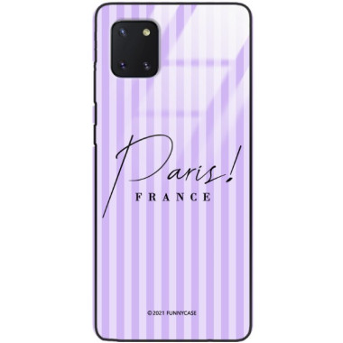 Etui Samsung GALAXY A81 / NOTE 10 LITE, ST_BONJOUR_PARIS-202 Wzory - FunnyCase