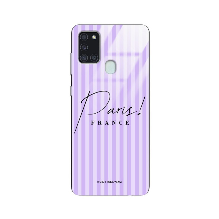 Etui Samsung GALAXY A21S, ST_BONJOUR_PARIS-202 Wzory - FunnyCase