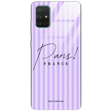 Etui Samsung GALAXY A71, ST_BONJOUR_PARIS-202 Wzory - FunnyCase