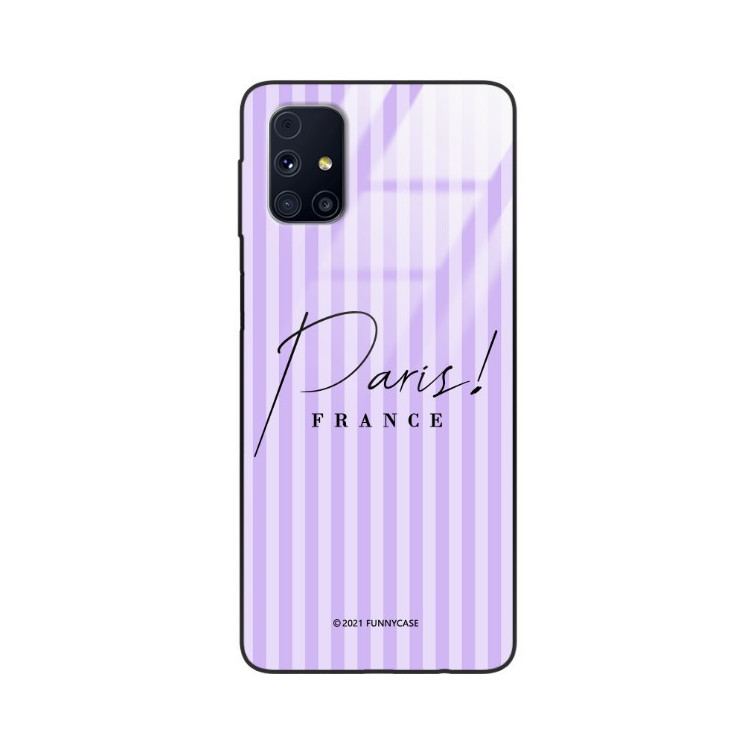 ETUI BLACK CASE GLASS NA TELEFON SAMSUNG GALAXY M31S ST_BONJOUR_PARIS-202