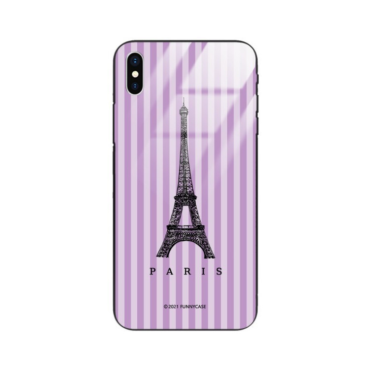 Etui Apple IPHONE X / XS, ST_BONJOUR_PARIS-203 Wzory - FunnyCase