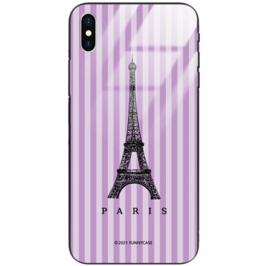 Etui Apple IPHONE X / XS, ST_BONJOUR_PARIS-203 Wzory - FunnyCase