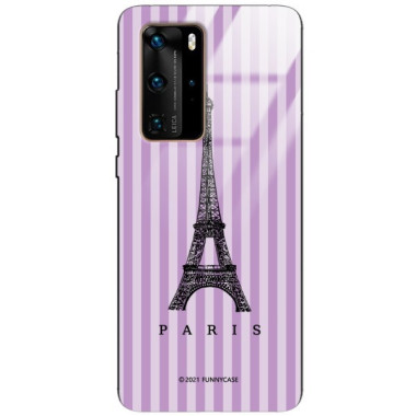 Etui Huawei P40 PRO, ST_BONJOUR_PARIS-203 Wzory - FunnyCase