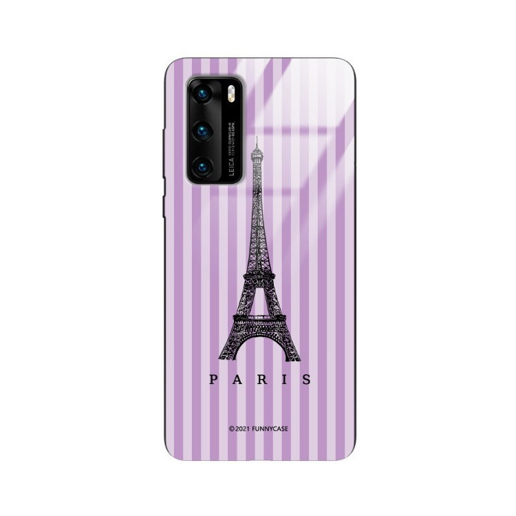 Etui Huawei P40, ST_BONJOUR_PARIS-203 Wzory - FunnyCase