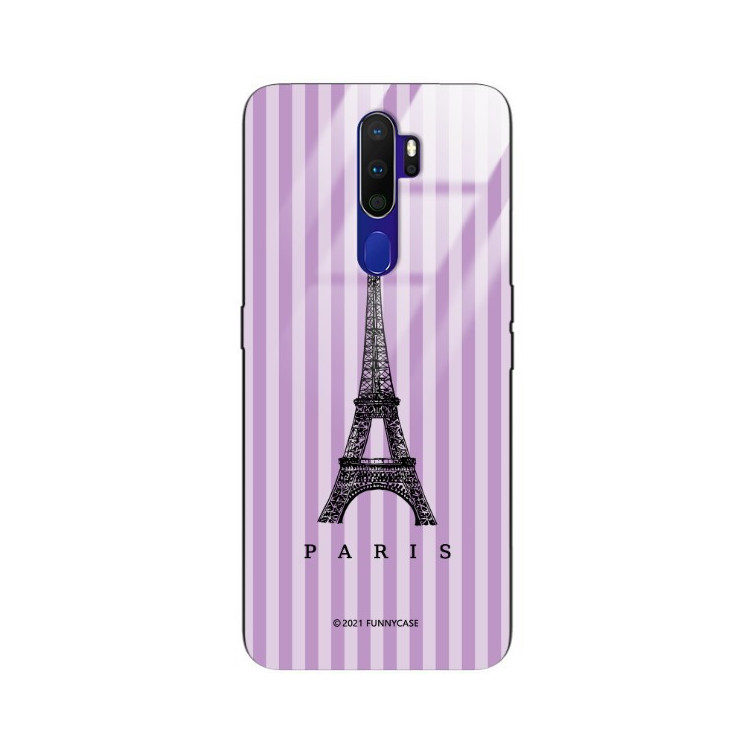 Etui Oppo A9 2020, ST_BONJOUR_PARIS-203 Wzory - FunnyCase