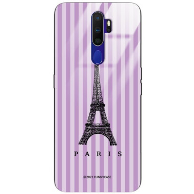 Etui Oppo A9 2020, ST_BONJOUR_PARIS-203 Wzory - FunnyCase