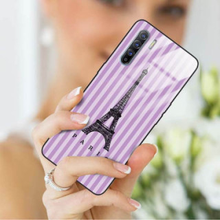 Etui Oppo A91 / RENO 3, ST_BONJOUR_PARIS-203 Wzory - FunnyCase