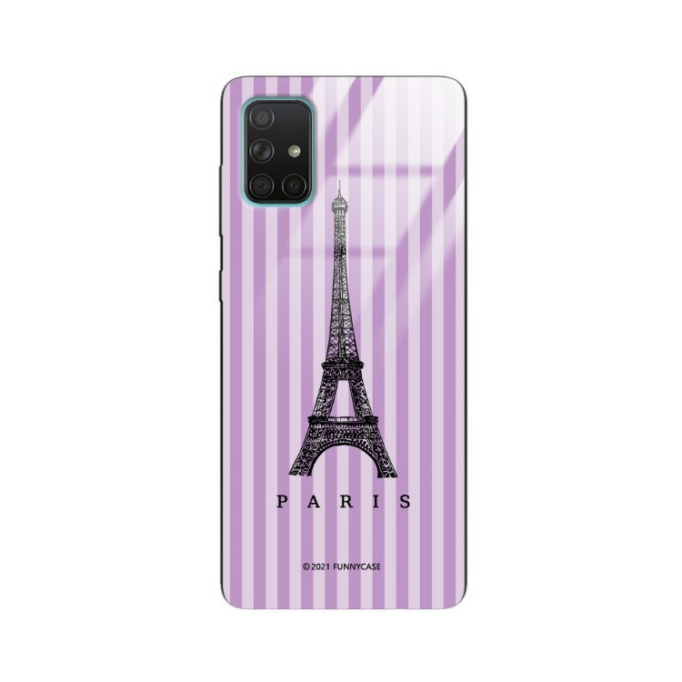 Etui Samsung GALAXY A71, ST_BONJOUR_PARIS-203 Wzory - FunnyCase