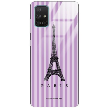 Etui Samsung GALAXY A71, ST_BONJOUR_PARIS-203 Wzory - FunnyCase