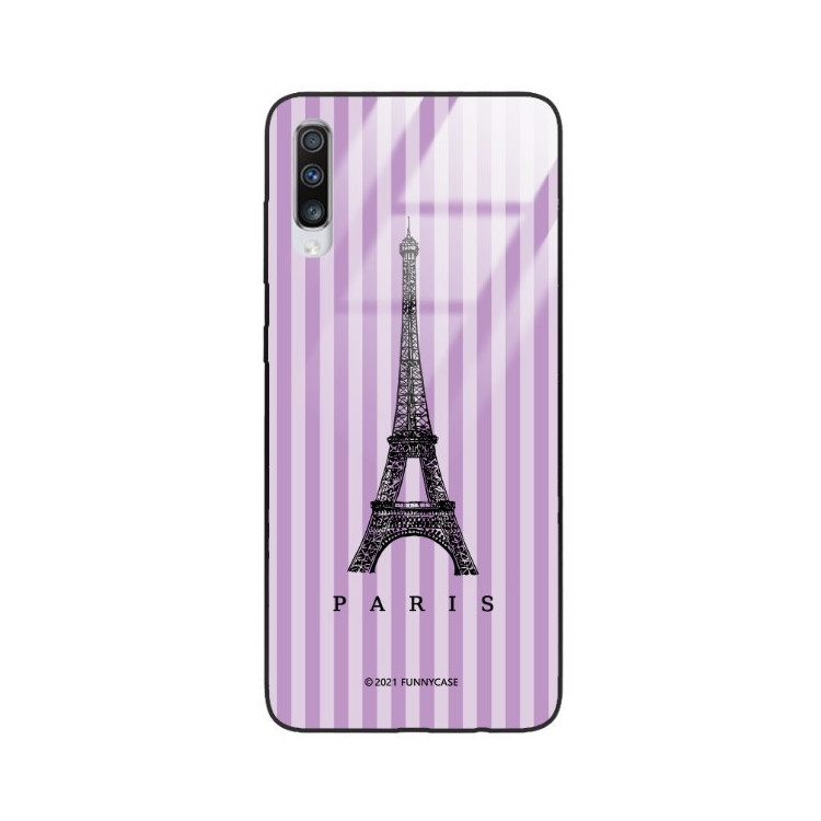 Etui Samsung GALAXY A70, ST_BONJOUR_PARIS-203 Wzory - FunnyCase