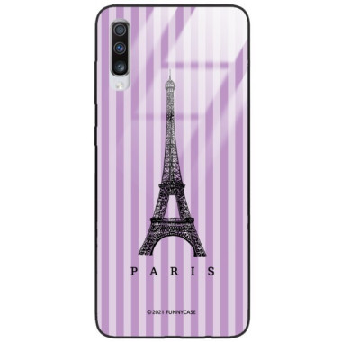 Etui Samsung GALAXY A70, ST_BONJOUR_PARIS-203 Wzory - FunnyCase