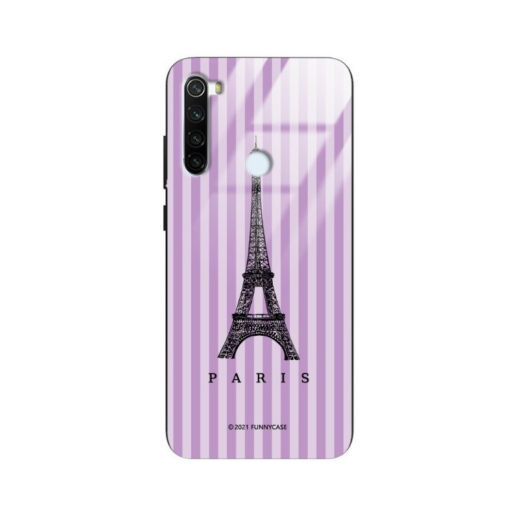 Etui Xiaomi REDMI NOTE 8T, ST_BONJOUR_PARIS-203 Wzory - FunnyCase