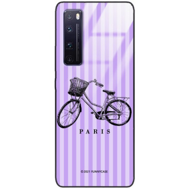 Etui Huawei NOVA 7 PRO, ST_BONJOUR_PARIS-204 Wzory - FunnyCase