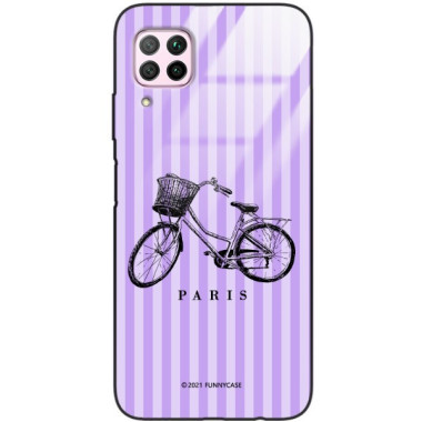 Etui Huawei P40 LITE, ST_BONJOUR_PARIS-204 Wzory - FunnyCase