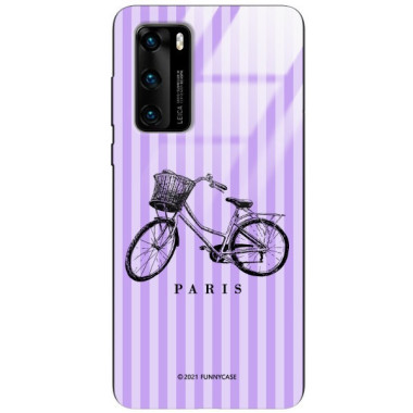 Etui Huawei P40, ST_BONJOUR_PARIS-204 Wzory - FunnyCase