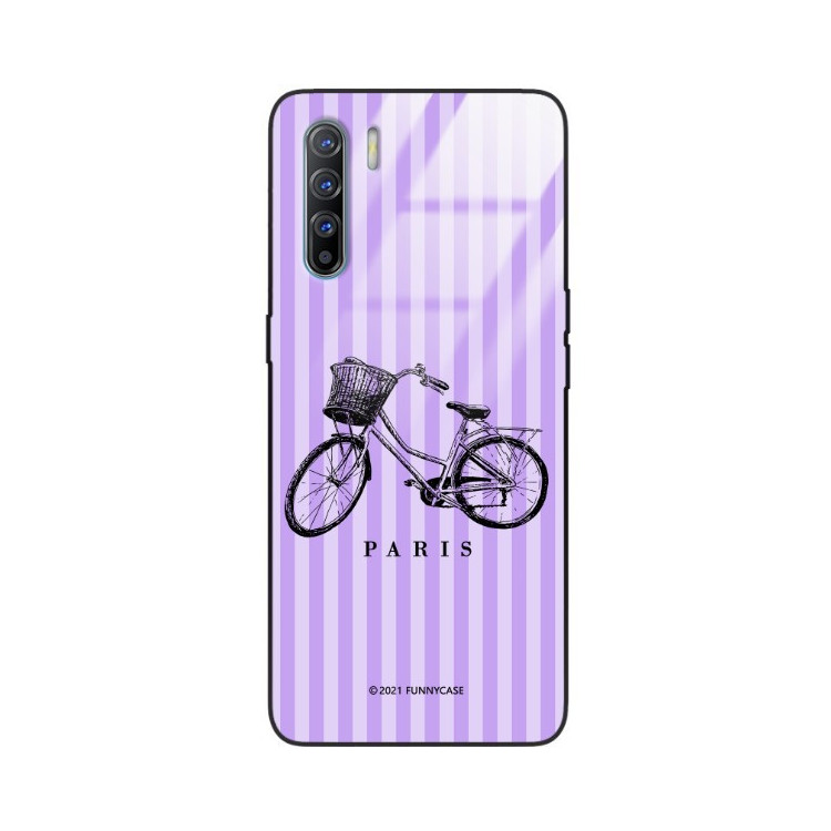 Etui Oppo A91 / RENO 3, ST_BONJOUR_PARIS-204 Wzory - FunnyCase