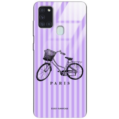 Etui Samsung GALAXY A21S, ST_BONJOUR_PARIS-204 Wzory - FunnyCase