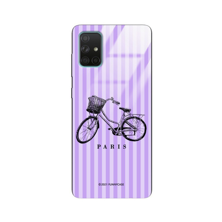 Etui Samsung GALAXY A71, ST_BONJOUR_PARIS-204 Wzory - FunnyCase