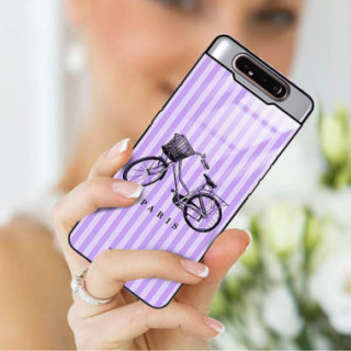 Etui Samsung GALAXY A80, ST_BONJOUR_PARIS-204 Wzory - FunnyCase