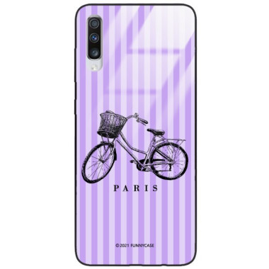 Etui Samsung GALAXY A70, ST_BONJOUR_PARIS-204 Wzory - FunnyCase