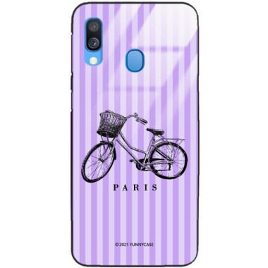 Etui Samsung GALAXY A40, ST_BONJOUR_PARIS-204 Wzory - FunnyCase