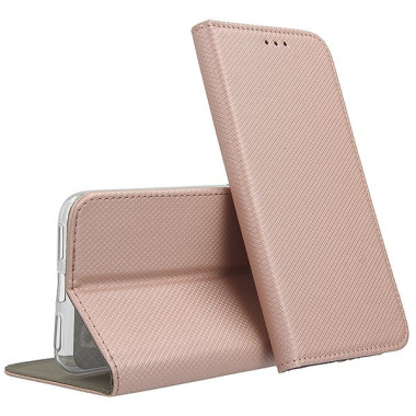 Etui Lg K22, Book Magnet Rose gold - FunnyCase