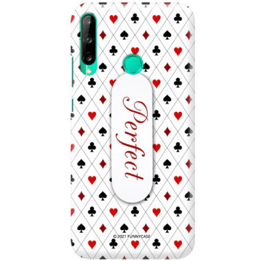 Etui Huawei P40 LITE E / Y7P, ST_MIX-2021-1-100 Wzory - FunnyCase