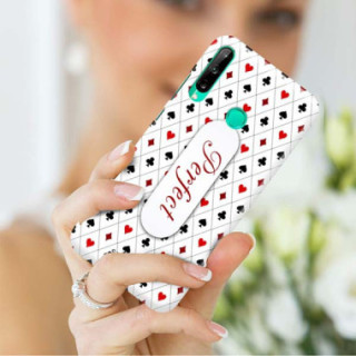 Etui Huawei P40 LITE E / Y7P, ST_MIX-2021-1-100 Wzory - FunnyCase