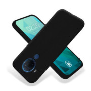 ETUI GUMA SMOOTH NA TELEFON NOKIA 5.4 CZARNY