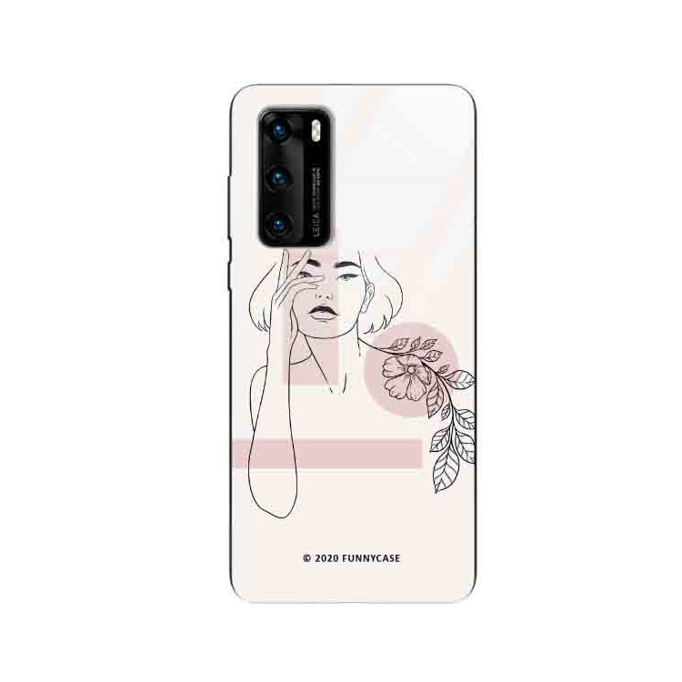 Etui Huawei P40,ST_AB Wzór-FunnyCase