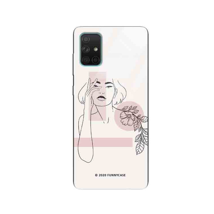 Etui Samsung Galaxy A71,ST_AB Wzór-FunnyCase